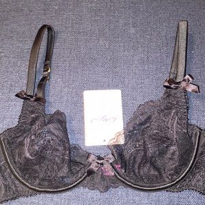 L’agent by Agent Provocateur Black lace bra 34B